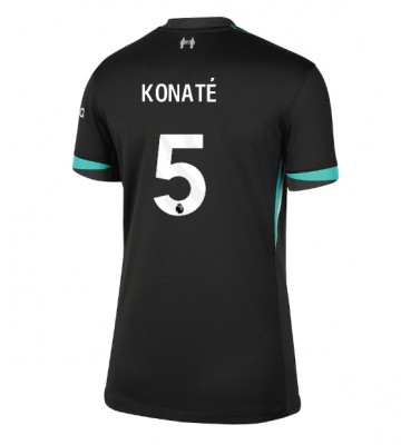 Liverpool Ibrahima Konate #5 Replika Udebanetrøje Dame 2024-25 Kortærmet